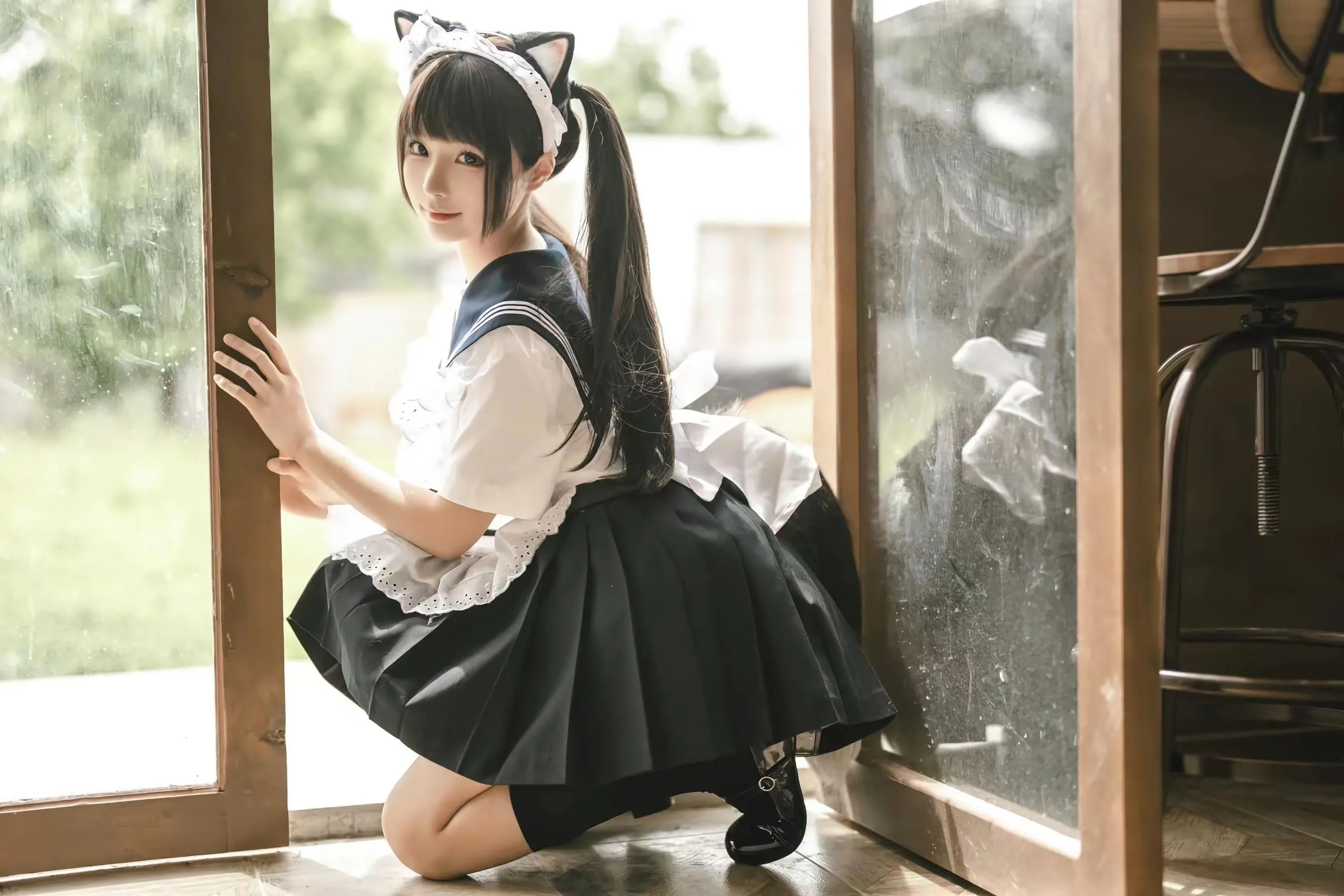 蠢沫沫 – NO.215 猫猫女仆 [24P]插图8